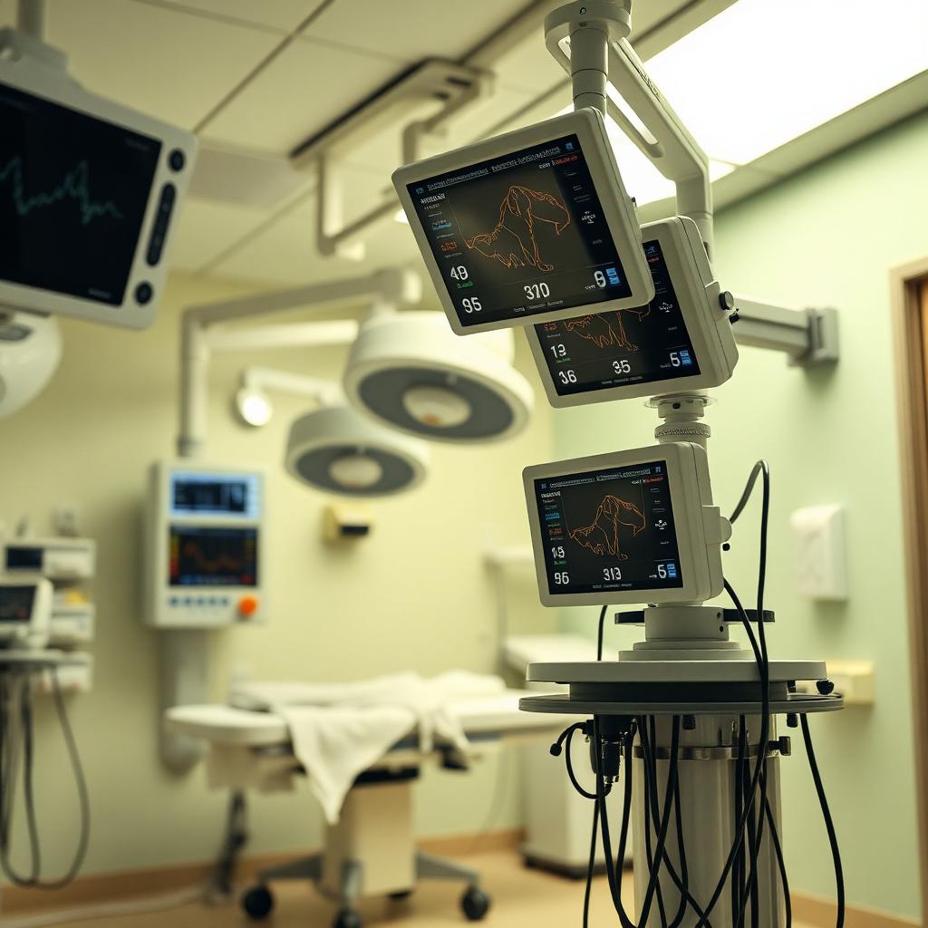 UTI veterinária com monitoramento 24h